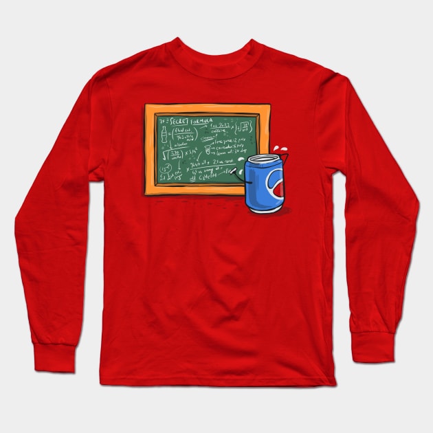 Secret Formula Long Sleeve T-Shirt by salihgonenli